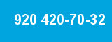920 420-70-32